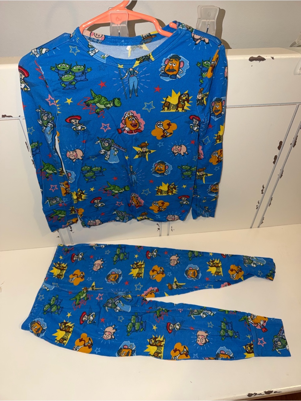 Posh Peanut Blue Toy Character Kids Pajama Set